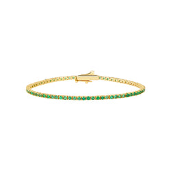 Emerald Tennis Bracelet