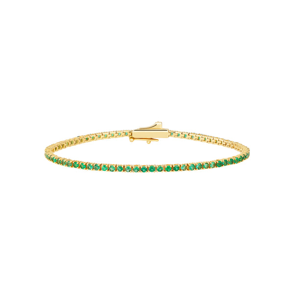 Emerald Tennis Bracelet
