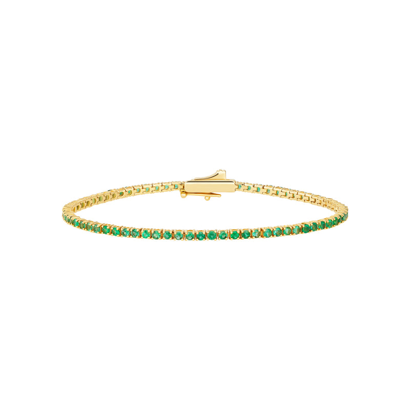 Emerald Tennis Bracelet