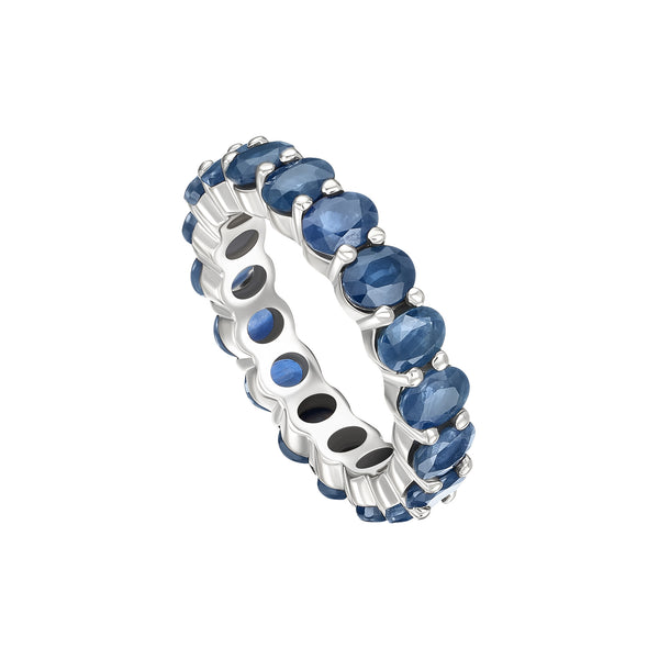Blue sapphire deals eternity band