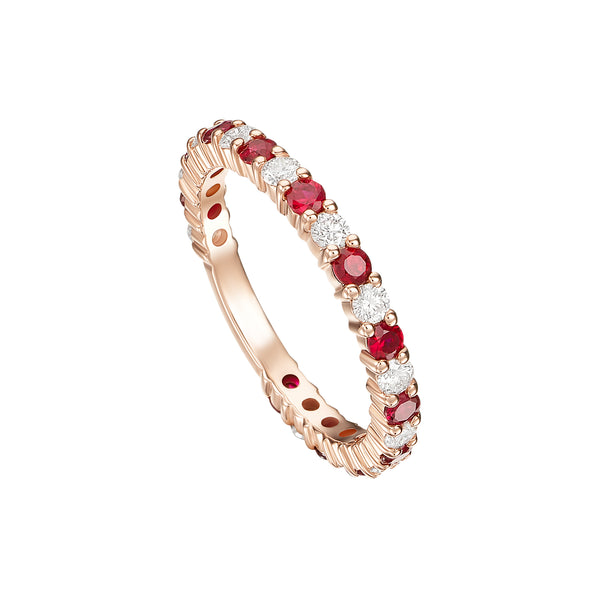 Ruby and Diamond Ring