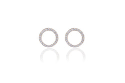 Diamond Circle Stud