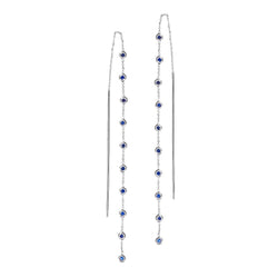 Delicate Multi Stone Earrings