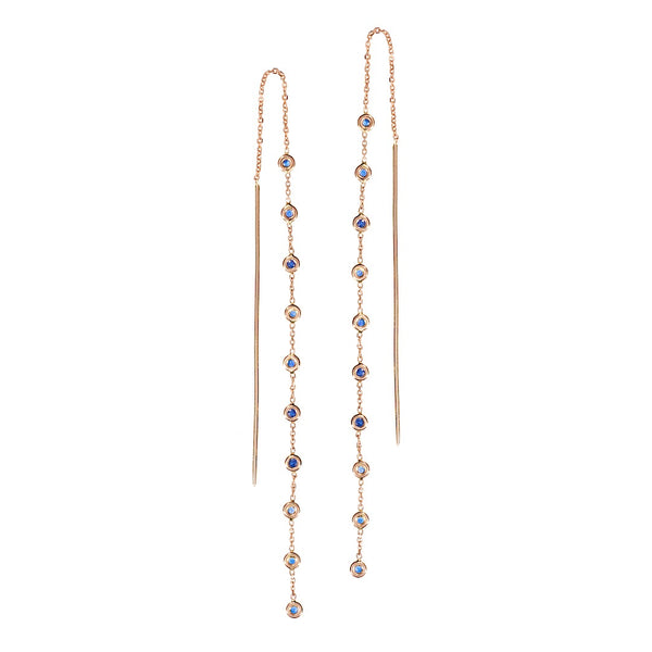 Delicate Multi Stone Earrings
