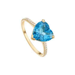 Love in Blue and Diamonds